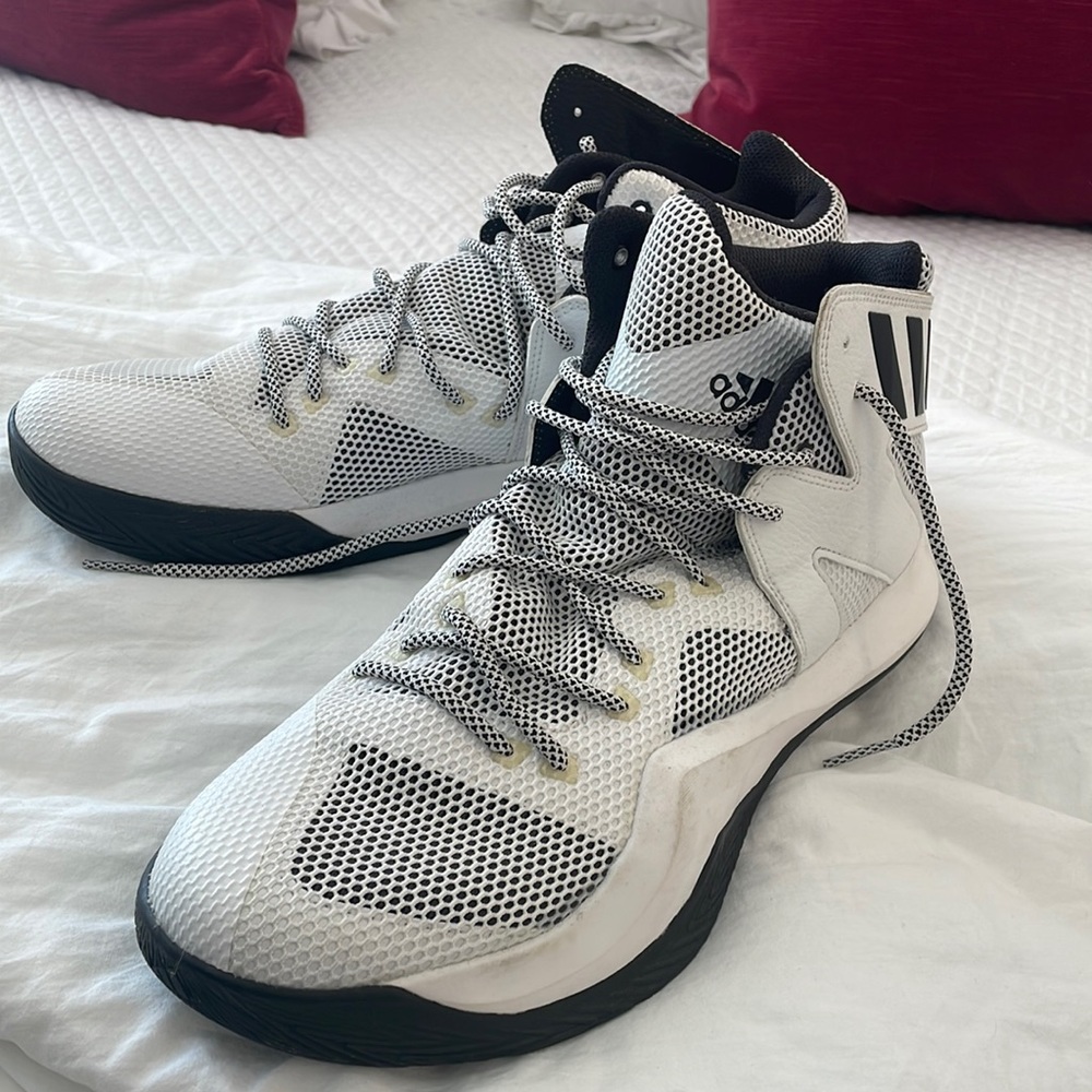 Adidas Crazy White Basketball Shoes ART B72766 in Size 13